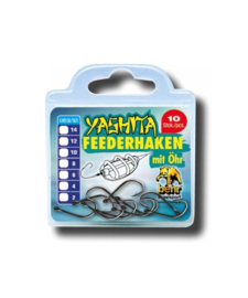 10 x Feederhaken met oog maat 6 – feeder haken voor feedermontage