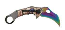 X-Treme Karambit Zakmes Regenboog