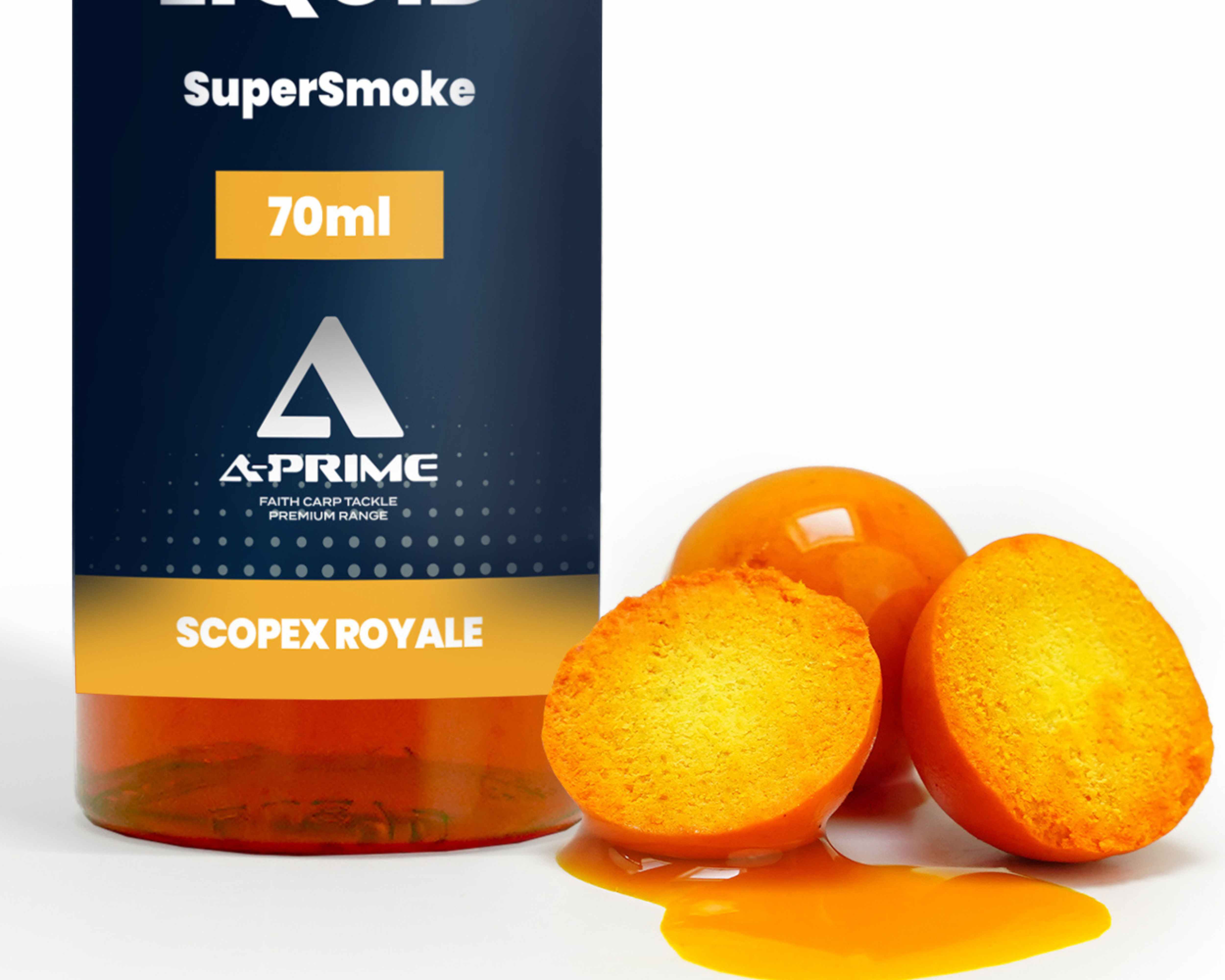 Faith A-Prime SuperSmoke Liquid Scopex Royale PVA-Save Active Cloud Smoke Bait Booster Attractive