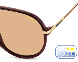 Carrera Burgundy Pilot Driver Master Auto Piloten Zonnebril Autobril Koerier Koerierbril Pilotenbril
