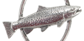 Sleutelhanger Forel Vissen Forelvissen Vliegvissen Keyring Fly Fishing Sleutelhangers Vlieg Vis