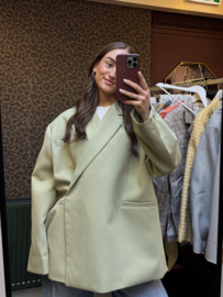 Boxy blazer - Pistache