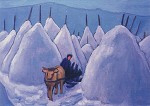 Winter in Murnauer Moos, Gabriele Münter