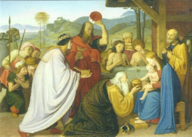 Aanbidding van de Koningen, Friedrich Overbeck