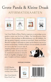 Grote Panda & Kleine Draak Affirmatiekaarten