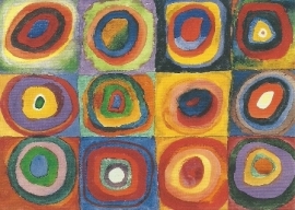 Kleurenstudie, Wassily Kandinsky
