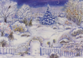 Tuin met Kerstmis, E. Rothenbühler