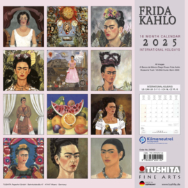 Frida Kahlo,  Kalender 2025