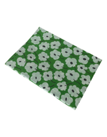 Olino Paperworks, Notebook met Blossom print, Groen