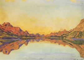 Der Silvaplanersee, Ferdinand Hodler