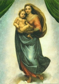 Sixtijnse madonna (moeder en kind), Rafael
