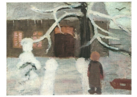 Jongen in de sneeuw, Paula Modersohn-Becker