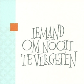 Iemand om nooit te vergeten, Symposion