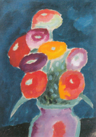 Bloemen in een vaas, Alexej von Jawlensky