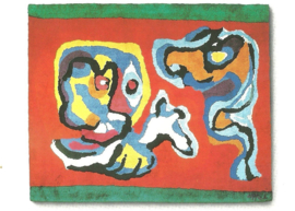 Goodbye in red, Karel Appel