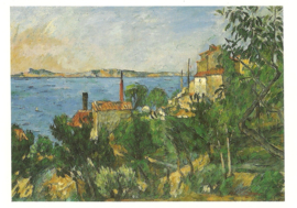 De zee bij l'Estaque, Paul Cézanne
