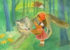 Roodkapje en de wolf, Dorothea Schmidt