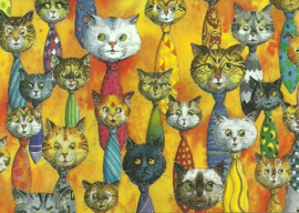 Katten-stropdassen, Bernhard Oberdieck