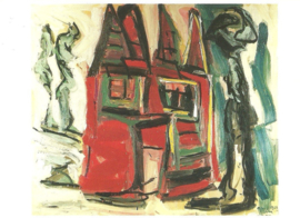 The red house, Karel Appel