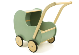 Houten poppenwagen - van Dyk toys