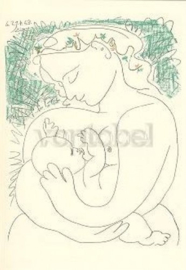 Moederschap, Pablo Picasso, dubbele kaart