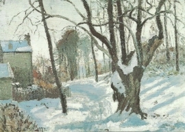 Sneeuwlandschap, Camille Pissarro