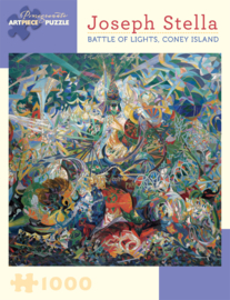 Joseph Stella: Battle of Lights, Coney Island 1,000-piece Jigsaw Puzzle