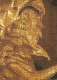 Hoofd van Ahriman in de rotsholte, Rudolf Steiner