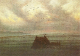 Nevelsluiers, Caspar David Friedrich