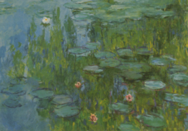 Waterlelies, Claude Monet, dubbele kaart