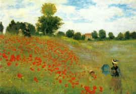 Klaprozen, Claude Monet