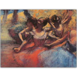Vier danseressen, Edgar Degas