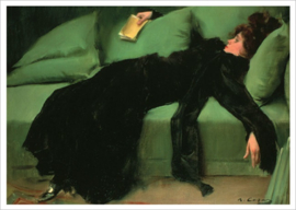 Na het bal, Ramon Casas Y Carbo