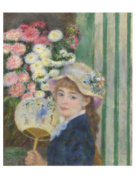 Vrouw met waaier, Pierre-Auguste Renoir