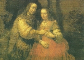 Het Joodse bruidje, Rembrandt