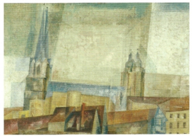 Torens boven de stad, Lyonel Feininger