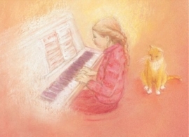 Pianospelen, Marjan van Zeyl