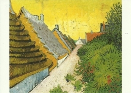 Dorpsstraat in Saintes-Maries, Vincent van Gogh