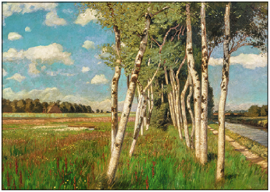 Zomer in Moor, Hans am Ende