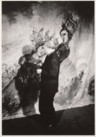 Marc Chagall voor een decor