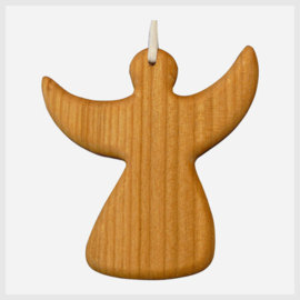 Houten kerstboomhanger engel