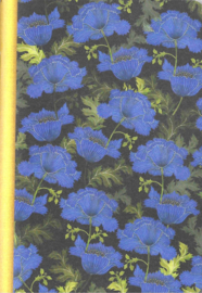 Schriftje Mila Blauwe bloemen