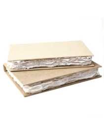 Olino Paperworks, Notebook hennep papier ecru