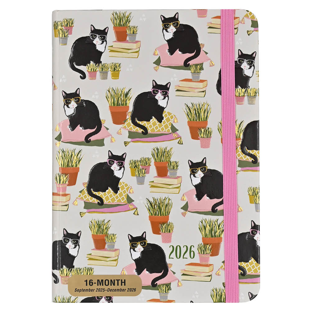 Peter Pauper agenda Smarty Cats sept. 2025-2026, 16 maanden