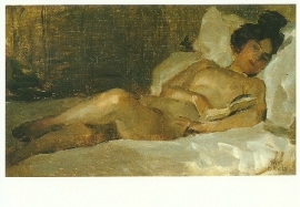 Liggend naakt, Isaac Israels