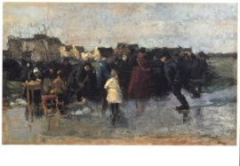 Schaatsenrijders, Jan Toorop