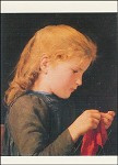 Breiend meisje, Albert Anker