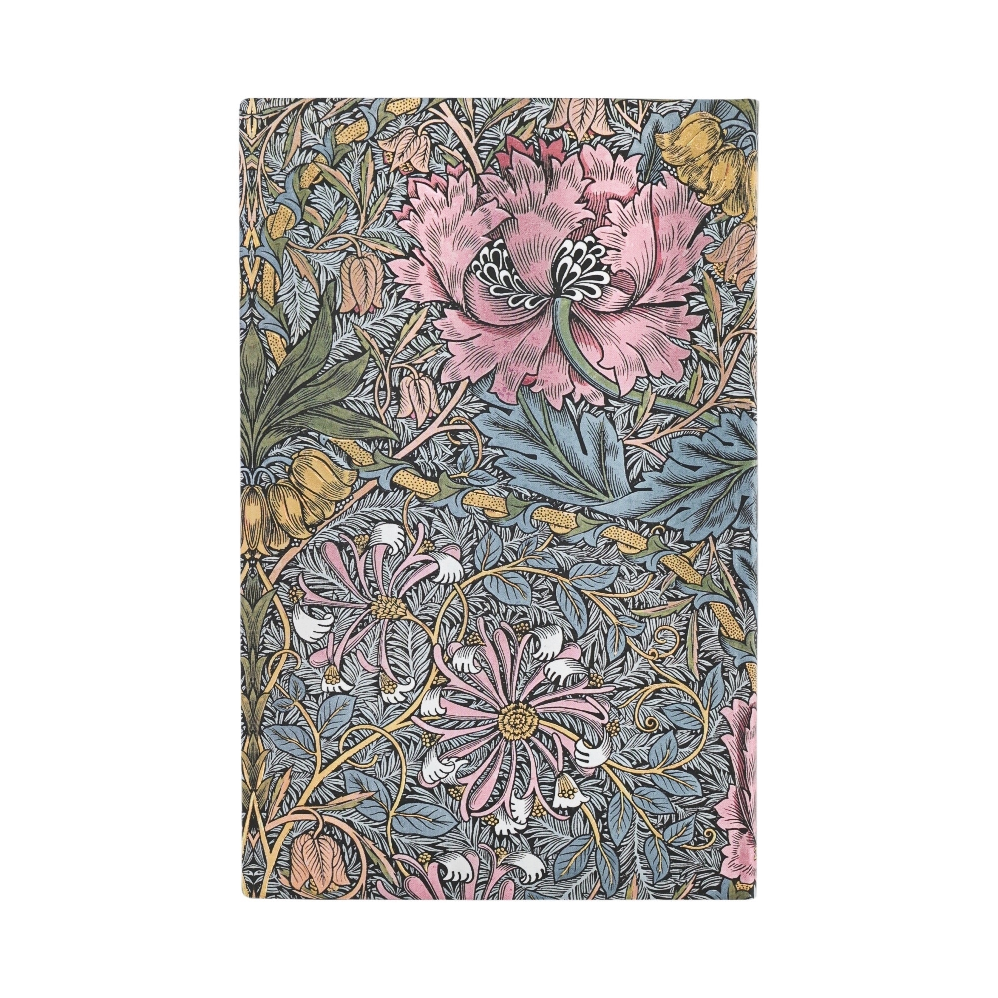 12 maands agenda Paperblanks 2026 Morris Pink Honeysuckle Maxi Horizontal