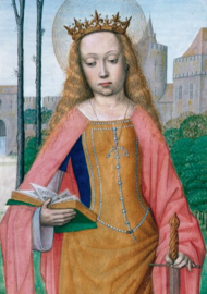 Heilige Katharina van Alexandrië, Getijdenboek Vlaanderen