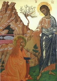 De opgestane en Maria Magdalena, ikoon